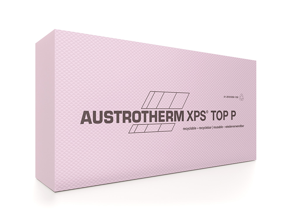 AUSTROTHERM XPS TOP P TB GK - érdes felületű extrudált polisztirolhab hőszigetelő lemez