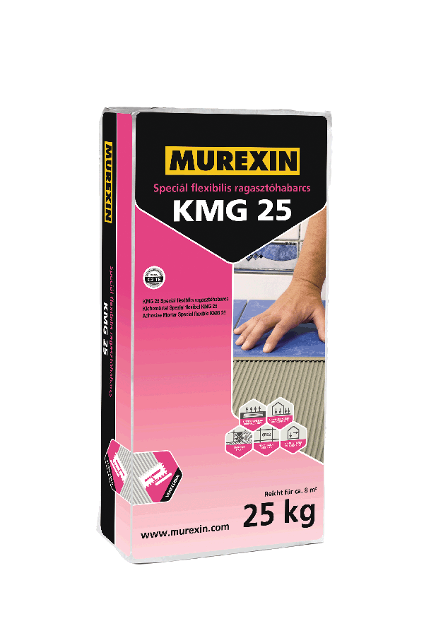  Murexin KMG 25 Speciál flexibilis ragasztóhabarcs