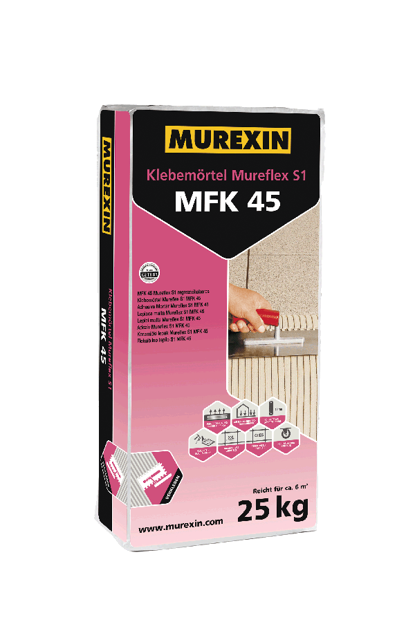 Murexin MFK 45 Mureflex S1 ragasztóhabarcs